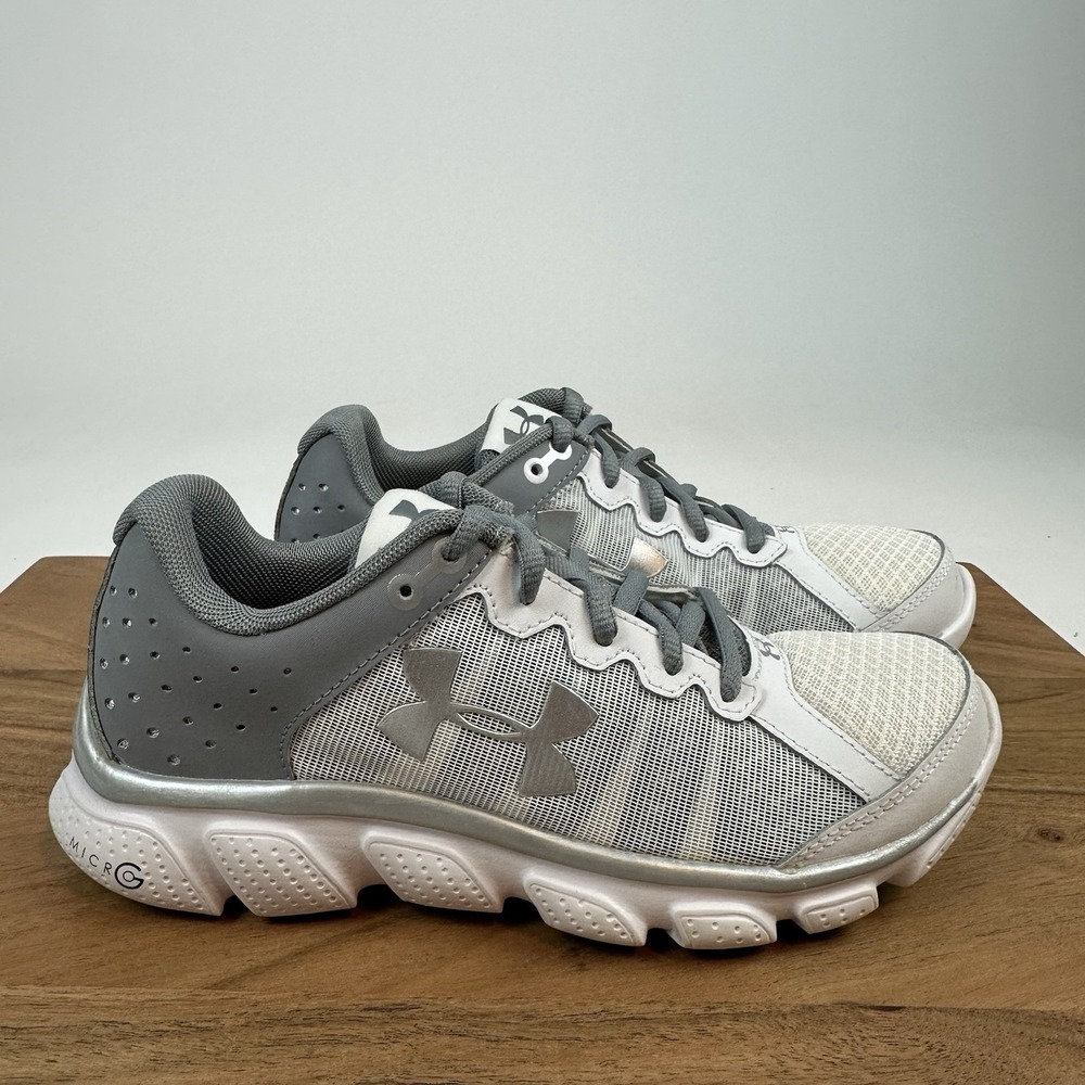 New Womens Under Armour‎  Micro G Assert 6 Athletic Running Sneakers Shoes 5.5 M